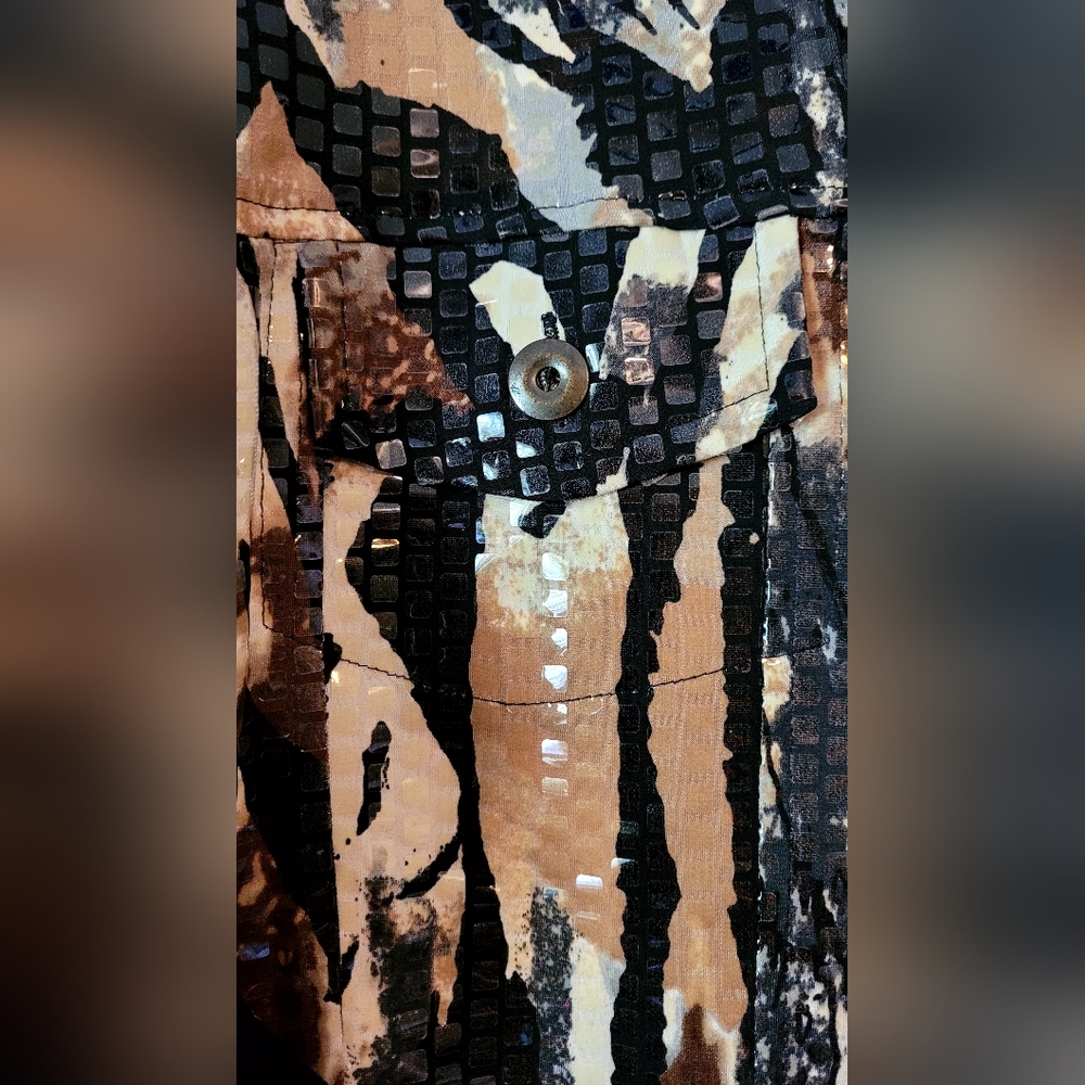 Notations Button Down Jacket/Shirt - image 3